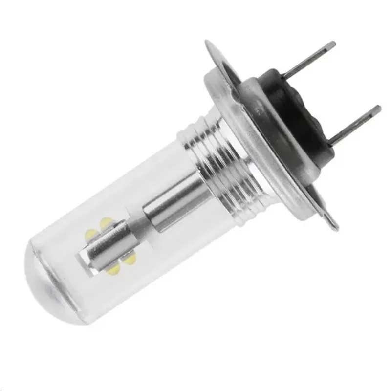 Комплект от 2 броя ЛЕД LED крушки за фарове H7 Х7 12V-24V Бели 6000k - 4