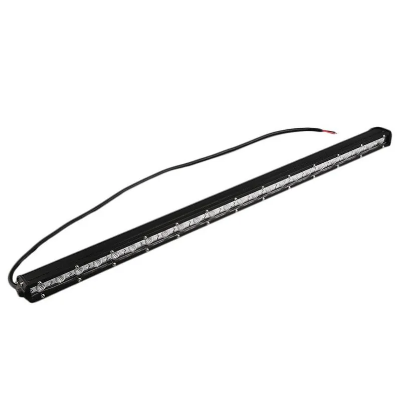 65 cm 72W Едноредов Мощен Диоден LED Лед Бар Ултра Тънък Халоген Лампа Прожектор 12V 24V за Автомобил АТВ Джип 4х4 Offroad Камион и др. - 4