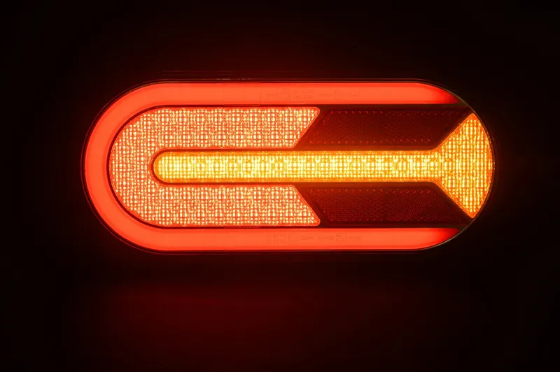 Комплект LED ЛЕД Диодни Стопове, Динамичен Мигач, 4 Функции, 12/24V - 4
