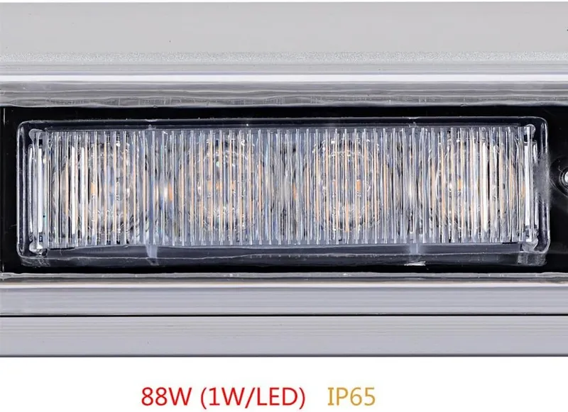 120см LED сигнална лампа, E-Mark E9 Сертифициран, 15 Режима, 12V / 24V - Аварийна Лампа, Маяк за Пътна Помощ, Репатрак, Снегорин, Багер и Специализирана Техника - 4