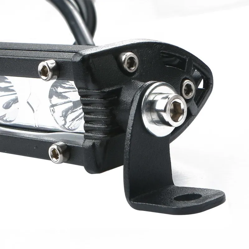 18,5 См Мощен LED бар Flexzon с насочена Spot светлина 18W 6 LED 12V 24V АТВ, Джип, 4х4, Offroad, Камион - 4