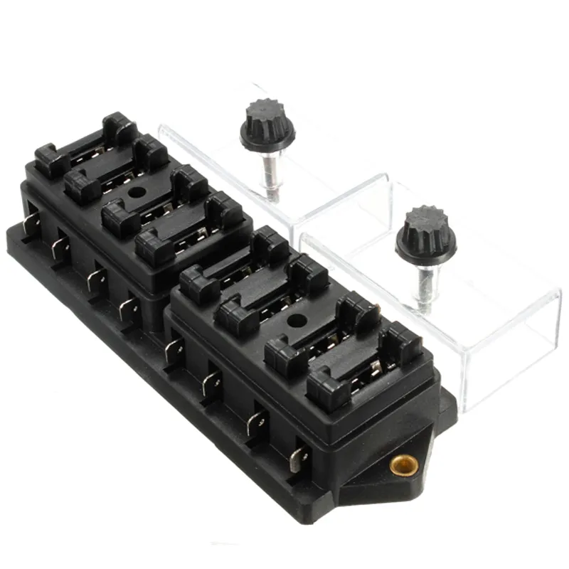 Легло за бушони с 8бр гнезда 12V - 24V - 5