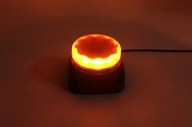 Оранжева LED аварийна лампа със зумер за заден ход, 14.5W, 9 режима, 97 dB, E-Mark E9, ECE R65/R10, IP67, 12–24V - 5