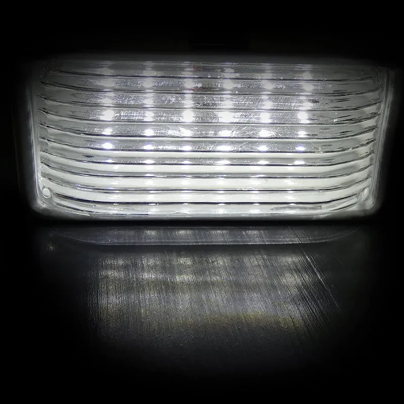 1 брой LED Интериорна Вътрешна Лампа Плафон Таван Правоъгълна 12V За Кола Камион Бус Каравана Кемпер - 5