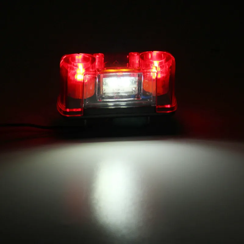 LED Oсветление Плафон за регистрационен номер 12V - 5