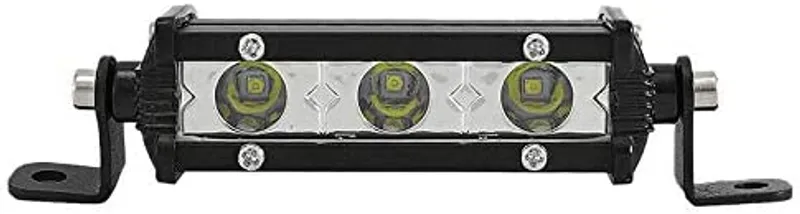 11 См Мощен LED бар с насочена Spot светлина 9W 3 LED 12V 24V За Мотор, АТВ, Джип, 4х4, Offroad, Камион - 5