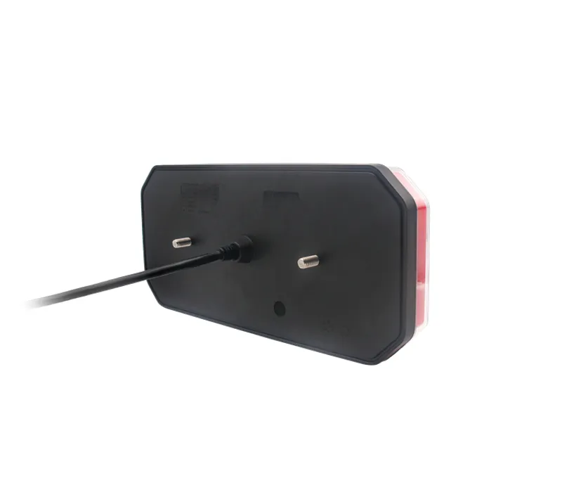Комплект Ляв + Десен Мултифункционални Диодни LED Лед Стопове с Бягащ Мигач Неон Neon Ефект 12V 24V 305mm X 140mm X 35mm E9 За Бус Камион Тир Ремарке Караванa - 5