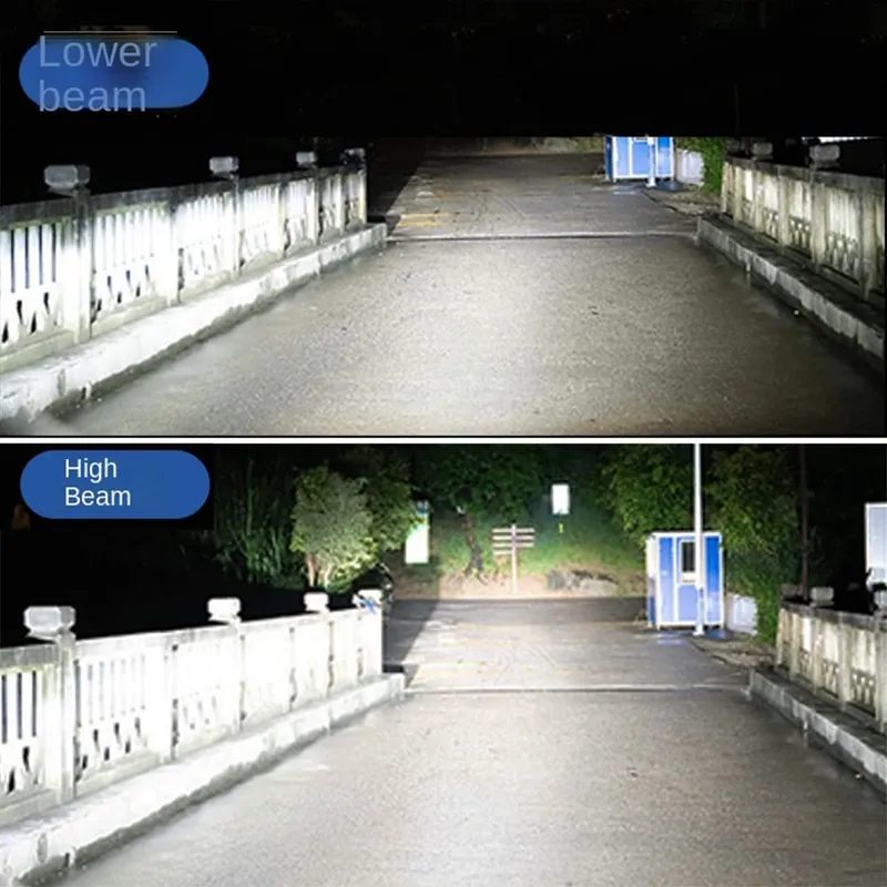 Комплект от 2 броя LED диодни крушки за фар фарове H4 12V 36W - 5