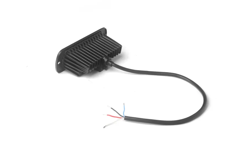 LED комбиниран халоген Flexzon / работна лампа с бял DRL и предупредителна светлина R65, за вграждане, 4 функции, IP65/67K, 12–24V - 5