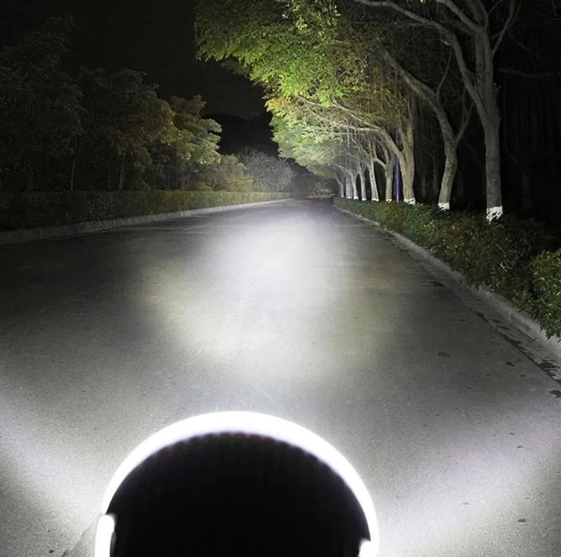 96W LED ЛЕД ДИОДЕН СУПЕР МОЩЕН ВОДОУСТОЙЧИВ ХАЛОГЕН ФАР ПРОЖЕКТОР ЛАМПА 9 225 MM 12-24V - 5