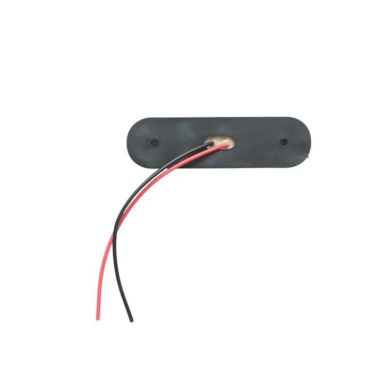 Бяла LED Габаритна светлина / Маркер - Опушен 3 диода 12V-24V - 5