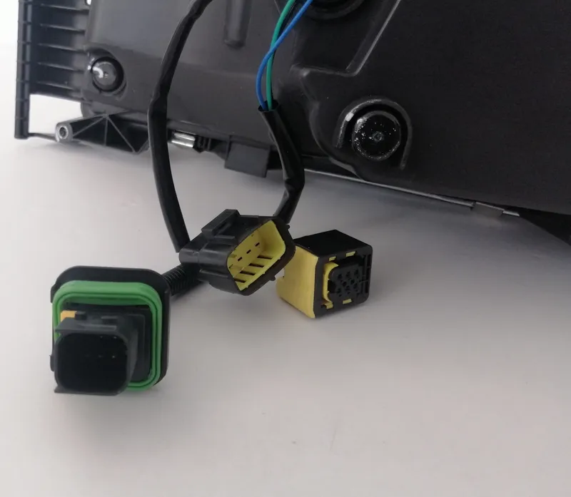 Десен LED Лед диоден преден фар с DRL дневна светлина за камион Scania P G R S R420 R500 R520 R620 P500 24V - 5