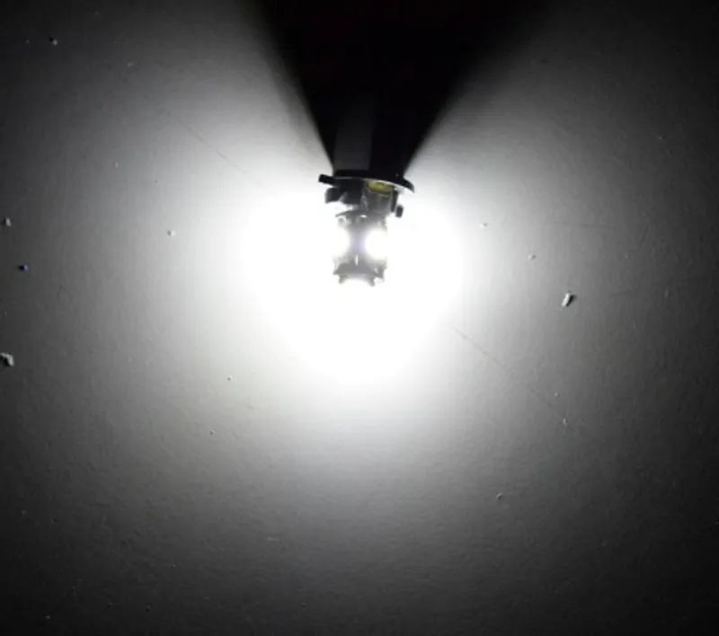 Комплект от 2 броя Лед Крушки За Габарит Т10 W5W LED 5 SMD Canbus 12V Бяла Светлина в блистер - 6
