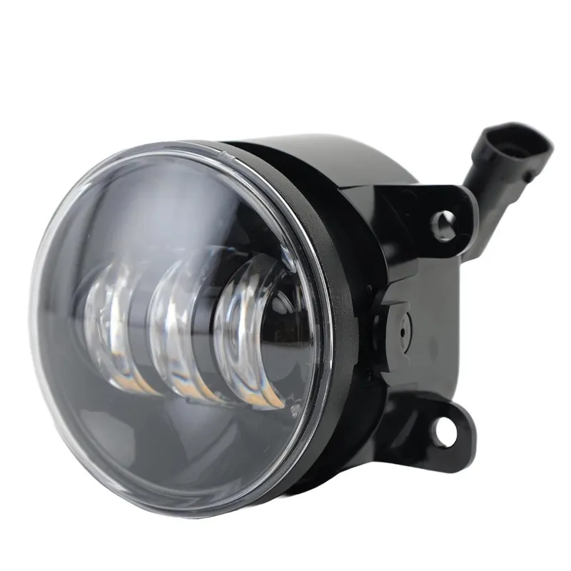 Комплект 2 броя LED фарове за мъгла, халогени за Dacia, Renault, Ford, Citroen, Suzuki, бяла светлина, Ø91 мм, 12V, алуминиев корпус, H8/H11 букса - 6