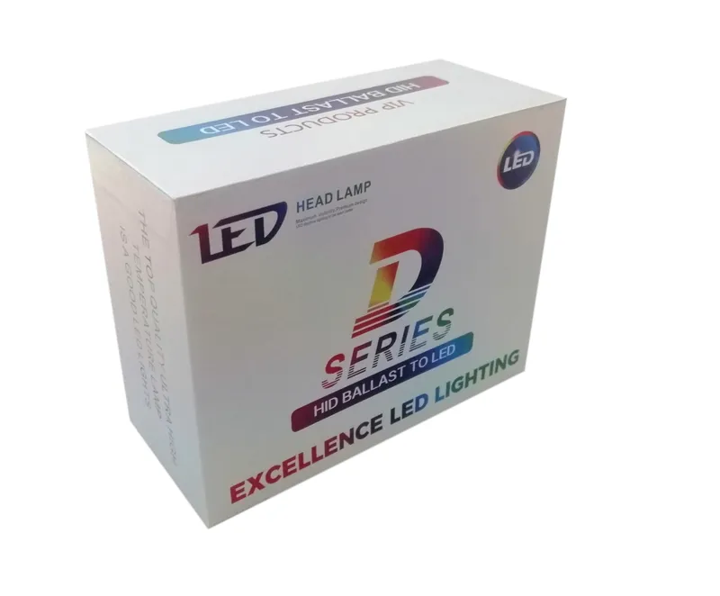 LED крушки ксенон директна замяна без баласт 12V, D1R, D1S, D2R, D2S, D3R, D3S, D4R, D4S, кутия 2бр. - 6