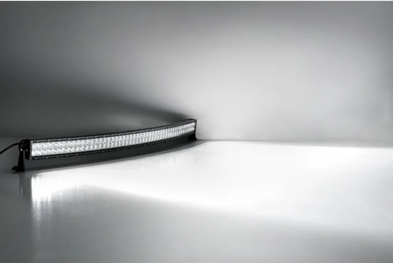 107 См Извит Мощен Led Бар 240w 80 Led 12v 24v Атв, Джип, 4х4, Offroad, Камион - 6