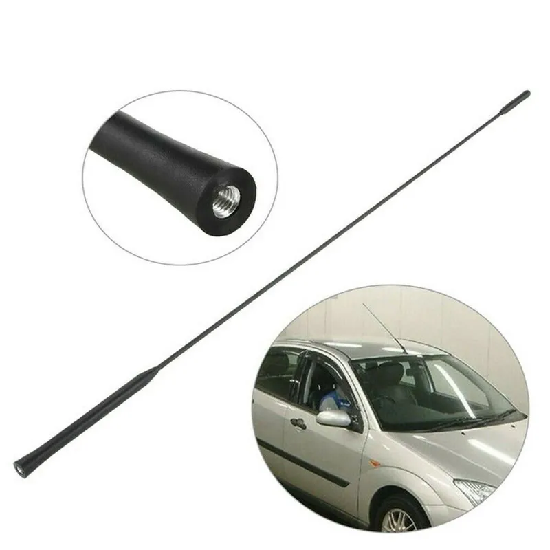 FM АМ Радио Антена 55 cm и Основа За Захващане Ford Focus Mondeo Escort Fiesta Transit - 6