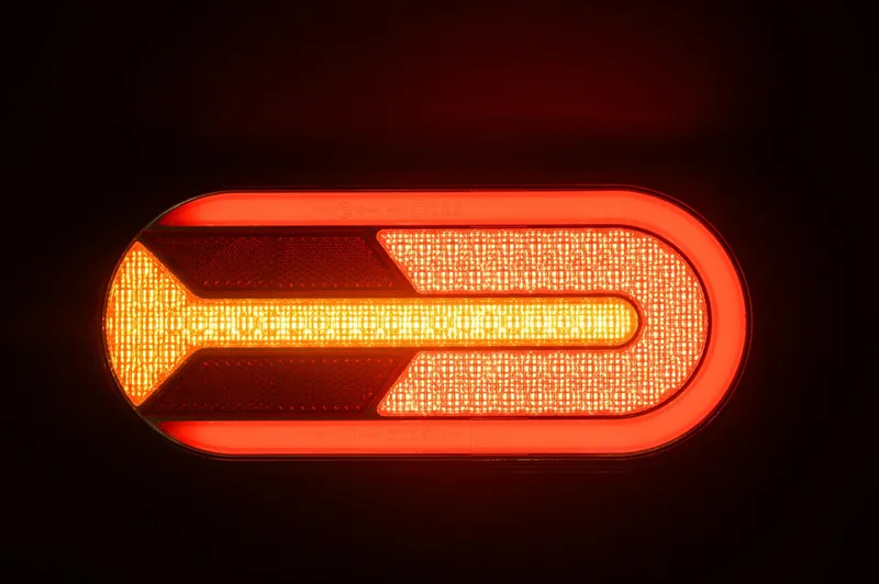Комплект LED ЛЕД Диодни Стопове, Динамичен Мигач, 4 Функции, 12/24V - 6