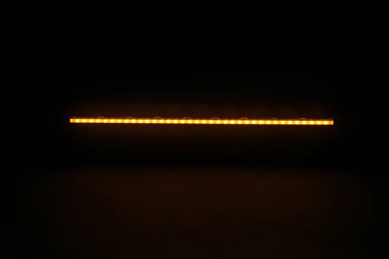 42.8 cm / 17 Инча 12V - 24V Led Bar Лед Бар Пиано дизайн Диоден Прожектор Супер Мощен Бяла и Оранжева Светлина Габарит Мъгла DRL Високо Качество Ново Поколение 9000LM 70W - 6
