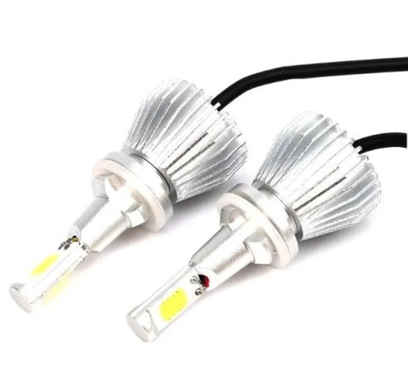 2бр. Комплект ЛЕД LED 24W 3000lm диодни Крушки H7 12V 24V - 6