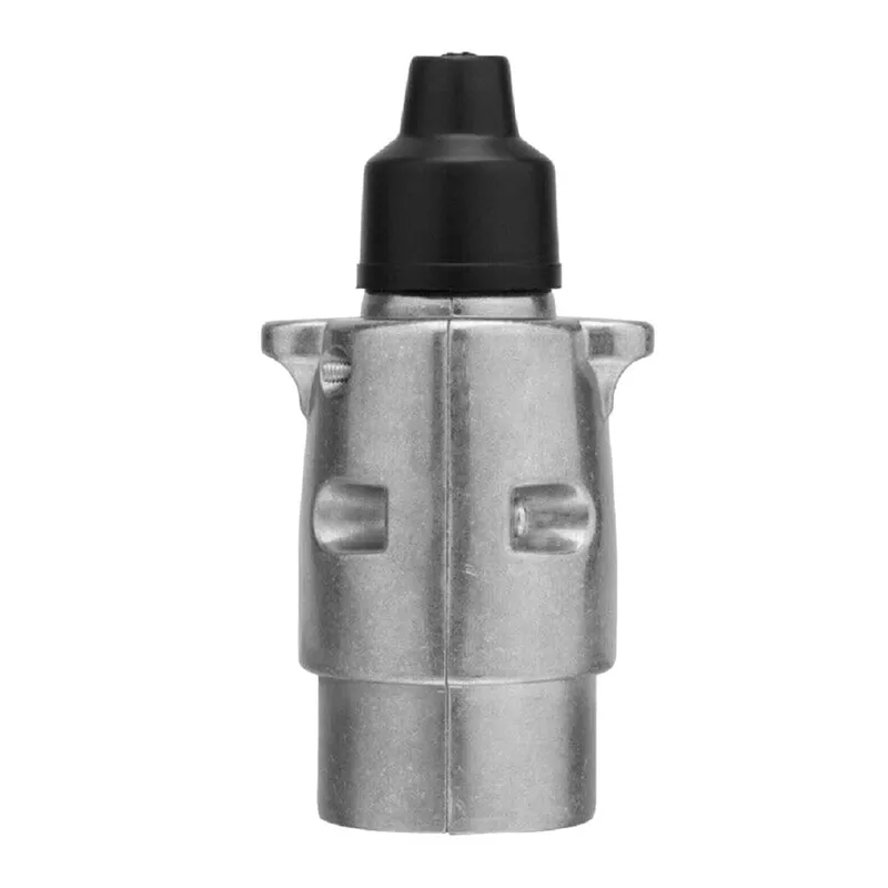 Букса за ремарке метална 7 пина 12V мъжка - 6