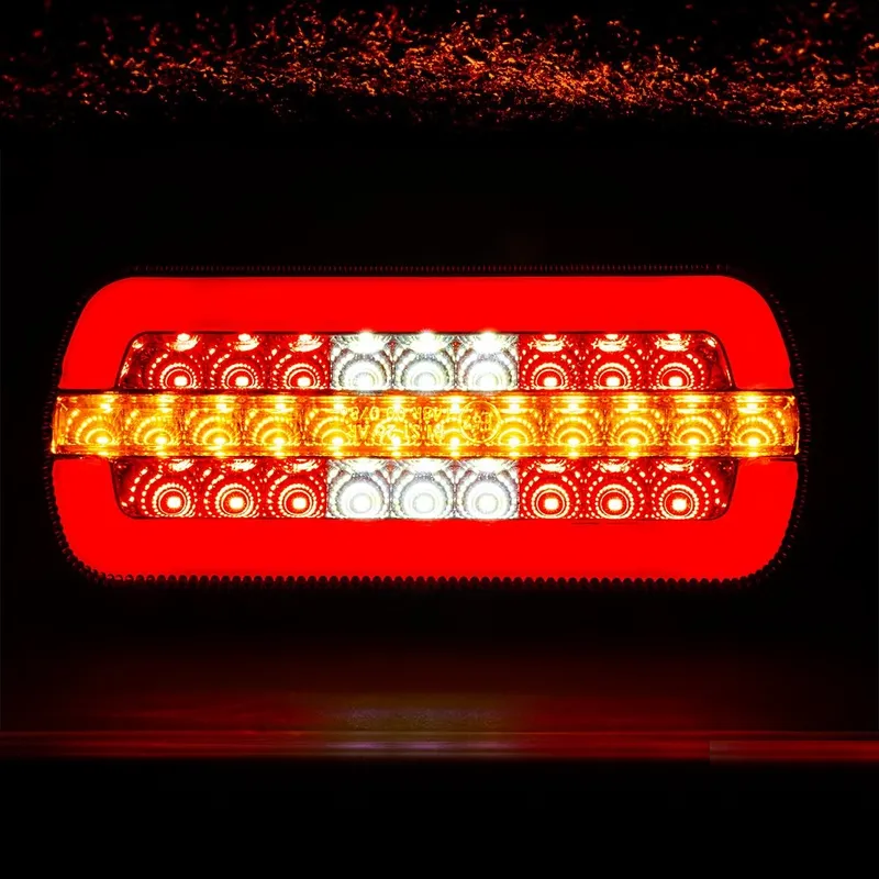 LED Стоп с 4 Функции за Ремарке / Камион – НЕОН габарит, стоп , динамичен мигач, задна светлина, IP67, 12V/24V - 6