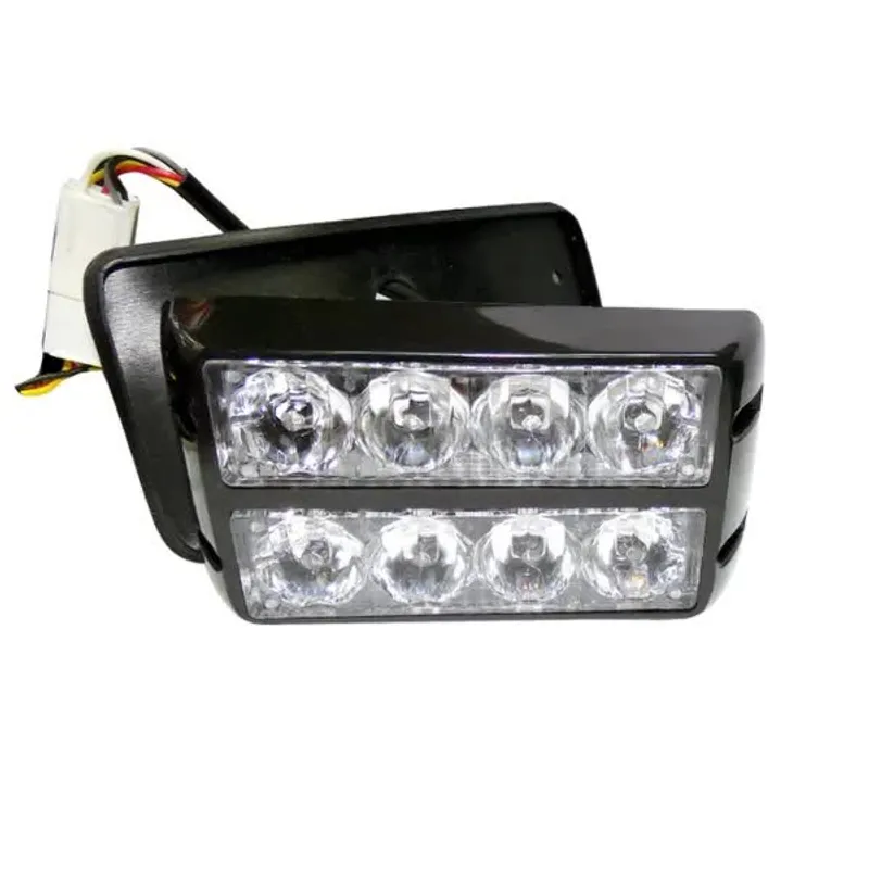 8 LED Аварийна Лампа За Пътна Помощ, Жълта Блиц Светлина, Мигаща! - 6
