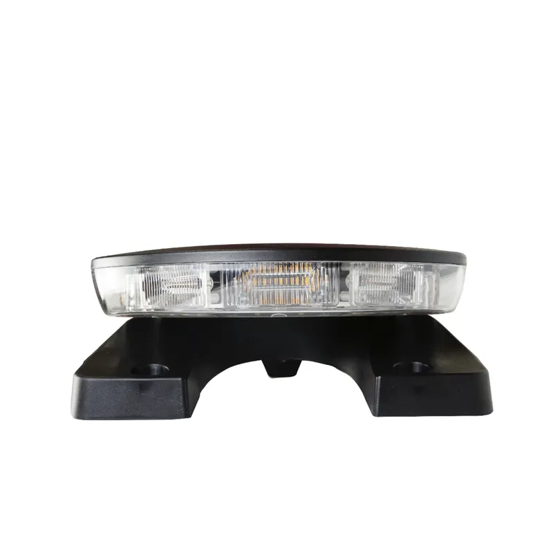 12V 24V LED Диодна Аварийна Сигнална Лампа Буркан 123 см 162W 16 режина Бяло Стъкло За Пътна Помощ Платформа Снегорин и др. - 6