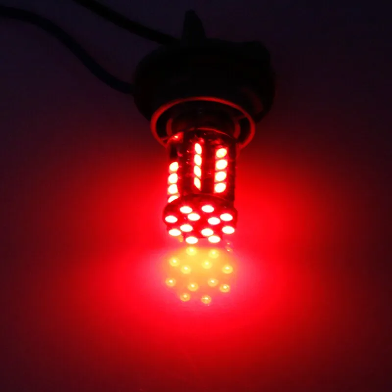 LED Лед Крушки, Стоп, 44 SMD, Canbus, 1156 (P21W), 12V, Червена Светлина - 7