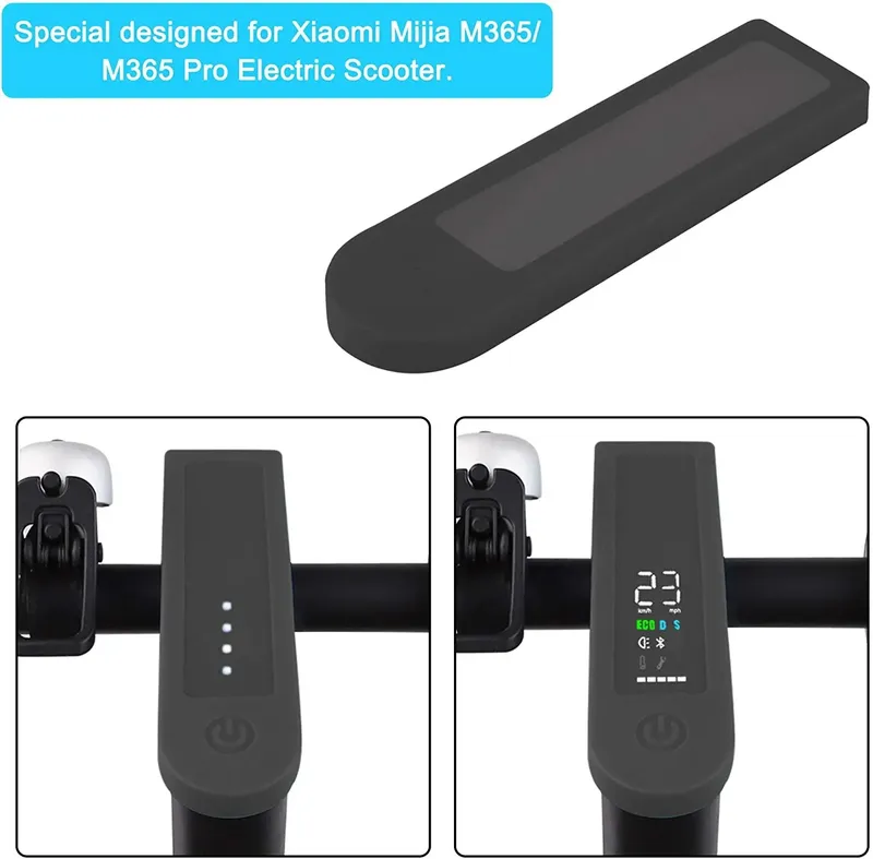 Силиконов протектор за дисплея на електрическа тротинетка Xiaomi Mijia M365/M365 PRO Mi 1S – Черен - 7