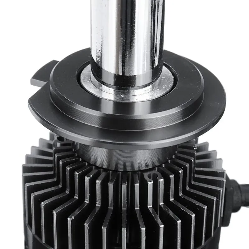Комплект 3D CSP LED диодни крушки H11 H8 H9 12V 100W 20000lm за фарове Canbus без грешки 360° градуса - 7