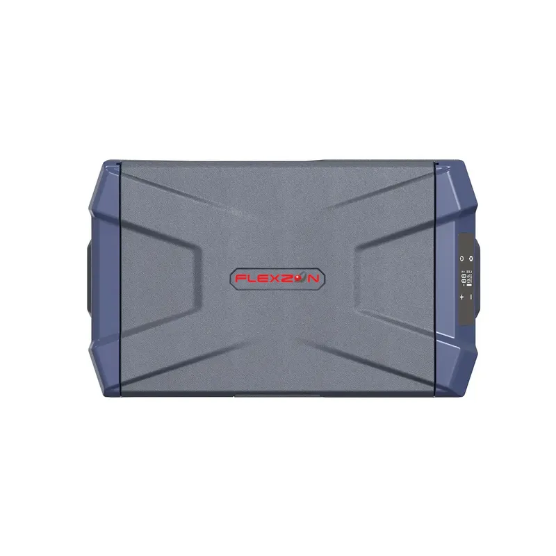 Къмпинг комплект Flexzon - Kомпресорен SMART хладилник фризер 43.6L + Термо кошница 30L + Сгъваема стойка за хладилник - 7