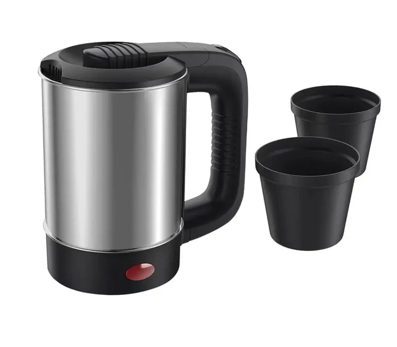 Електрическа термокана чайник с кабел и 2 броя чаши - 12V / 250W / 500ml - 7