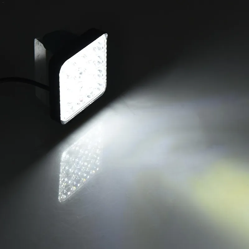Комплект от 2бр. 48W Мини Лед LED Диоден Фар Халоген Дневни Светлини 12V - 24V за автомобил офроуд бус ван камион - 8