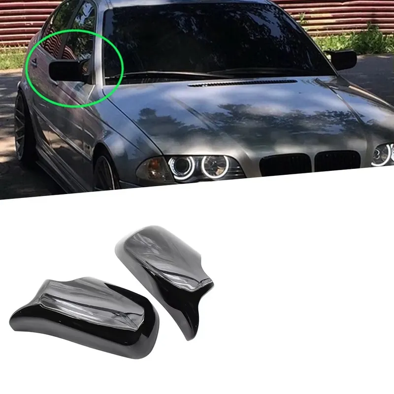 Комплект от 2бр. Batman Style капаци за странични огледала за BMW E46 E39 1998-2005г. - 8