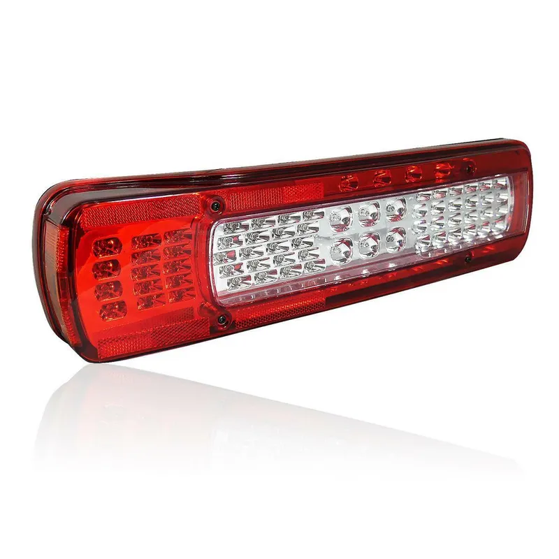 Комплект LED Лед Стопове Диодни със Светлина За Номер Зумер Заден Ход 24V За Волво Volvo FH4 2013+ - 8