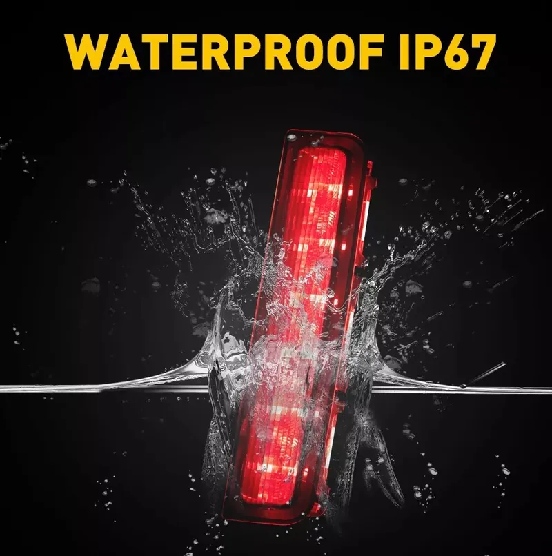LED Трети стоп за VW CADDY III (Mk3) 2004-2015, Опушен, Червен - 8