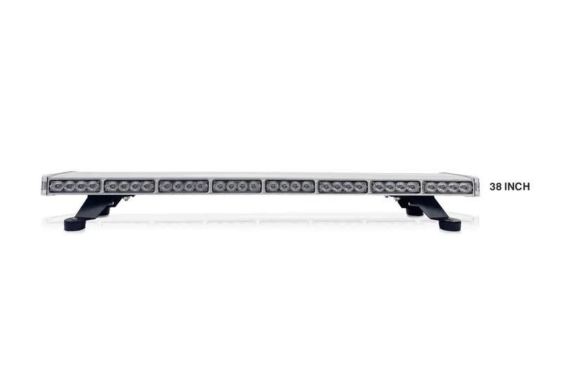 96.5см LED Сигнална лампа 72W, E-Mark E9, 15 Режима, 12V / 24V - Аварийна Лампа, Маяк за Пътна Помощ, Репатрак, Платформа, Снегорин и Багер - 8