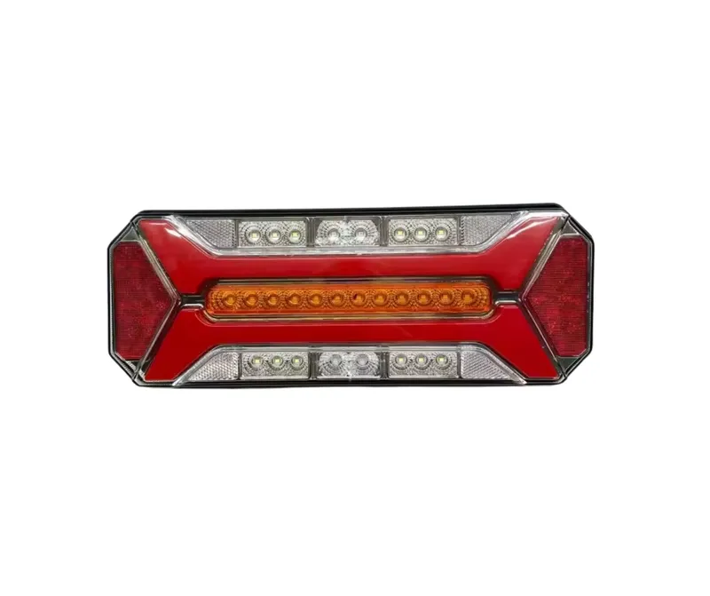 LED стоп с 5 функции за камион и ремарке, динамичен мигач, стоп светлина, заден ход, мъгла, IP66, 12–24V - 8