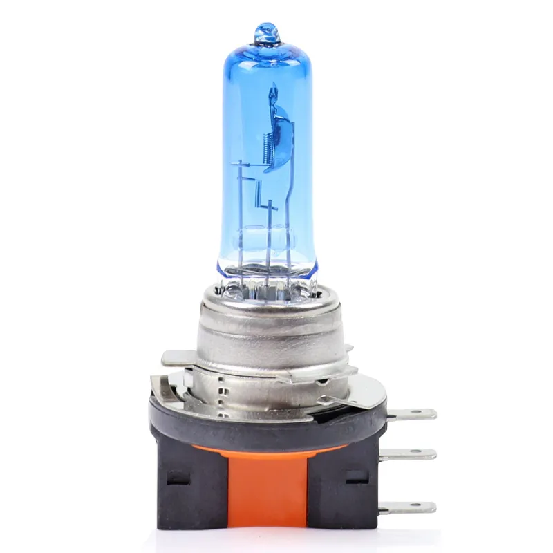 1 брой халогенна крушка H15 12V 55W Super White E4 - 1