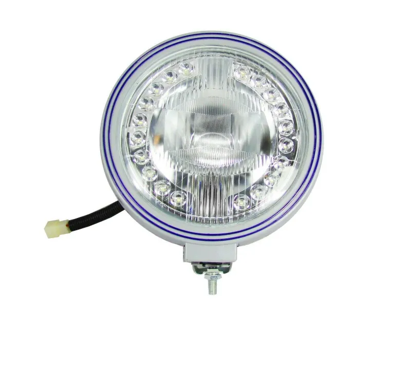23см 12V Универсален Халоген С Функция Ангелски Очи  20 LED Диода, Фар за Мъгла, Spot Насочена Светлина - 0