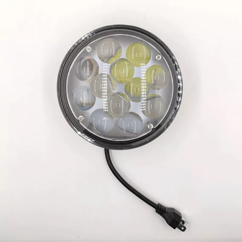 14.5 см ЛЕД LED 5D 36W Универсален прожектор фар лампа халоген с къси / дълги светлини за мотоциклет автомобил офроуд бус ван камион трактор комбайн багер къси/дълги 12V-24V 5,7 инча - 3