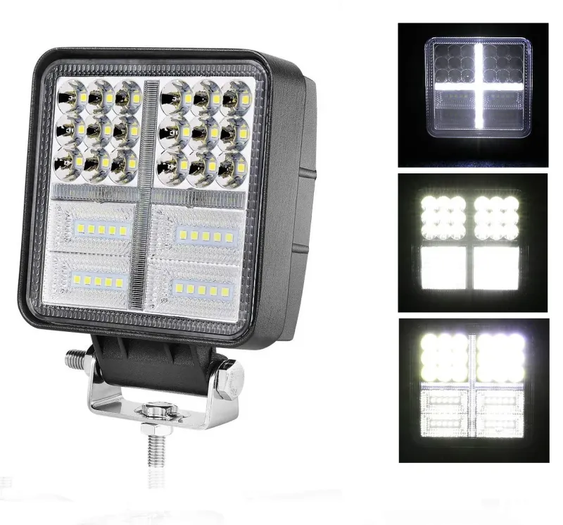 Мощен 162W LED 54 ЛЕД Диоден Фар Работна Лампа Прожектор Задна Светлина 12V 24V - 11