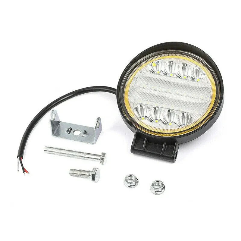 Мощна 72W LED ЛЕД Диоден Фар Работна Лампа Прожектор Задна Светлина 3000 Лумена 12V 24V - 1