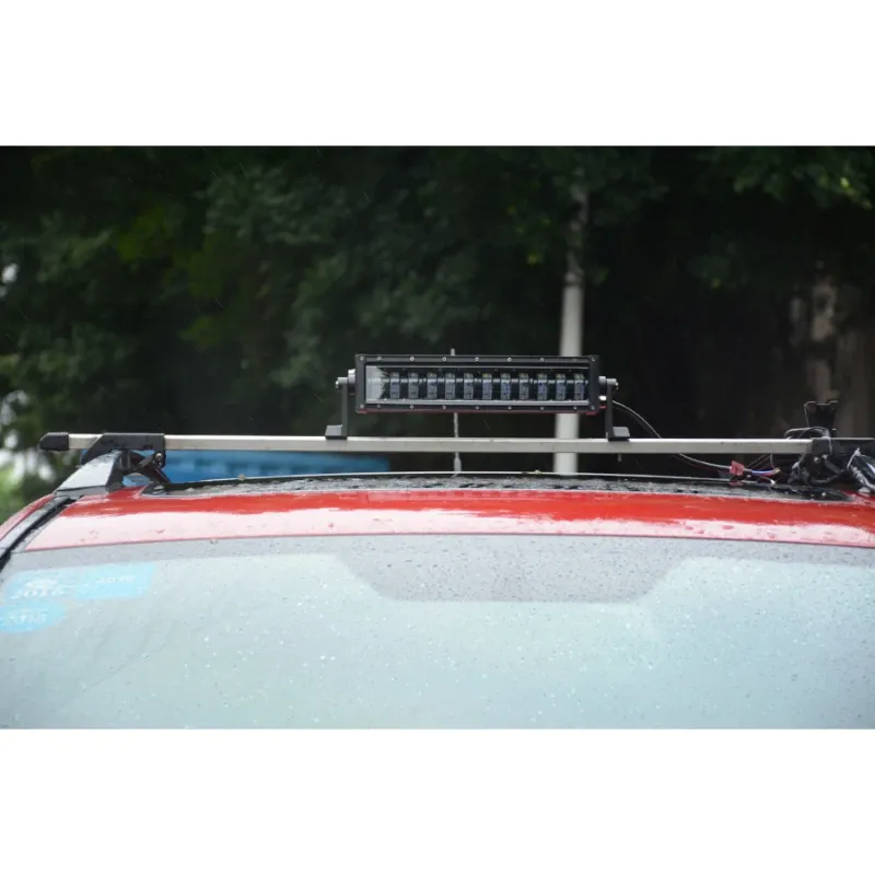 9D 42.5 СМ Led Bar Лед Бар Hi/Lo Kъси Дълги Водоустойчив Удароустойчив 12V 24V 7680 LМ 96W С Лупи Off-Road Лед Бар За Джип ATV - 8