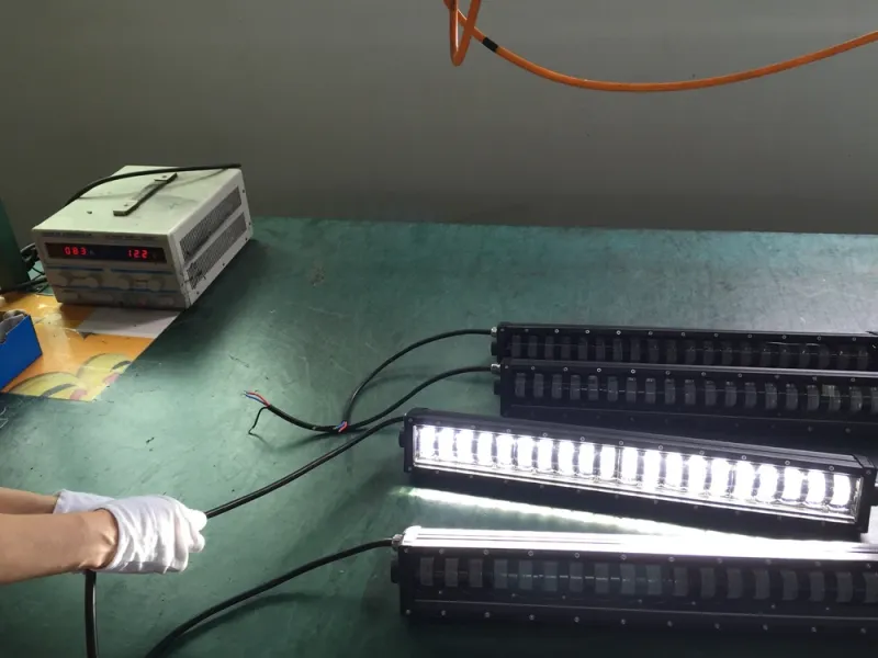 9D 63 СМ Led Bar Лед Бар Hi/Lo Kъси Дълги Водоустойчив Удароустойчив 12V 24V 12800 LМ 160W С Лупи Off-Road Лед Бар За Джип ATV - 11