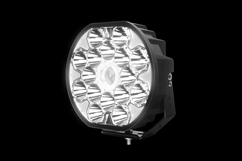 LED Халоген 22см Фар Бяла Светлина + Бяла и Жълта Габаритна 80W 9100lm 12V 24V Е-марк Е9 Бус Ван 4х4 Джип ATV Камион Трактор - 10