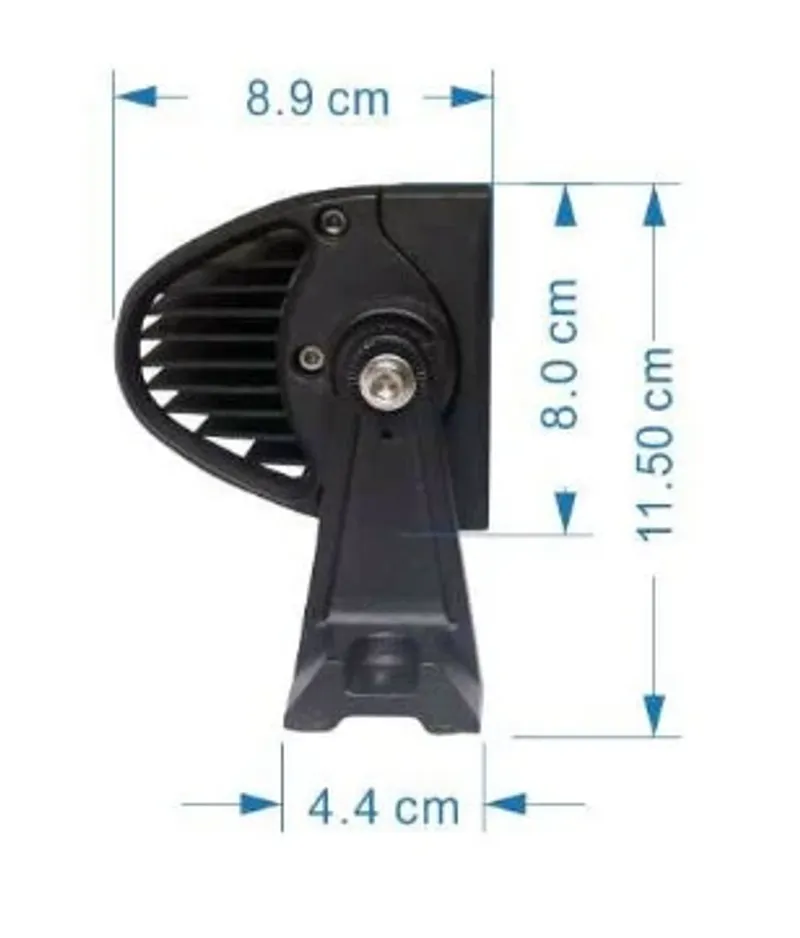 107 См Извит Мощен Led Бар 240w 80 Led 12v 24v Атв, Джип, 4х4, Offroad, Камион - 4