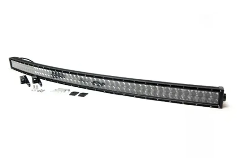 Извит 132См 300W Мощен Led Bar Лед Диоден Бар Прожектор с насочена бяла светлина 12V 24V - 0
