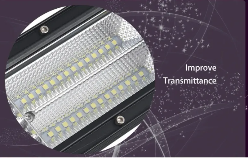 Извит 130 См 876W Мощен 7D 7Д Led Bar Лед Диоден Бар Прожектор 12V 24V - 3